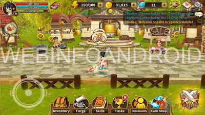 Ini Dia Line Dragonica !! Game Multiplayer Android Terbaik 2015 Dengan Grafis Super - Webinfoandroid