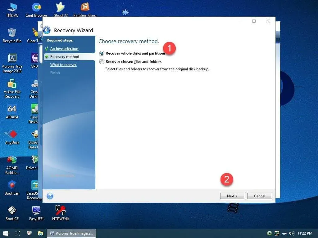 huong dan ghost win 10 64bit congngheaz 2