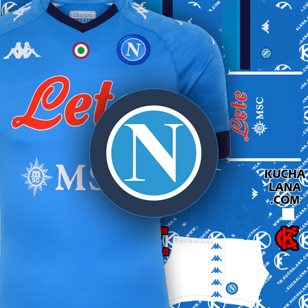 Kit CLB SSC Napoli Dream League Soccer 2021 - Napoli DLS 2021