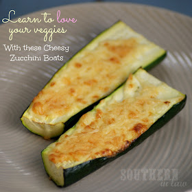 Cheesy Zucchini Boats - Healthy, Gluten Free, Low Carb, Low Fat Snack