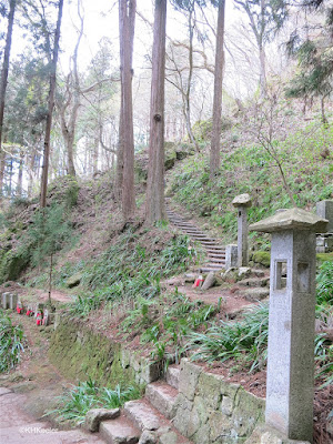 Yamadera Temple steps