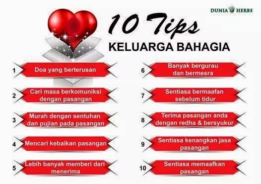 Tips keluarga bahagia.