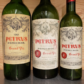 Petrus 1961 - Close up on labels ©LeDomduVin 2019