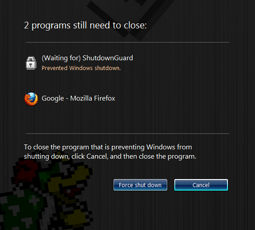 win71 ShutdownGuard : Mencegah Apps dari Windows Shutdown atau Restart