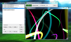 Play And Manage Screensavers On Windows Using Screensaver Player