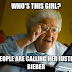 Justin Bieber Funny Pic, Wallpapers, Jokes  | An old lady looking curiously to a book and saying justin bieber is a lady