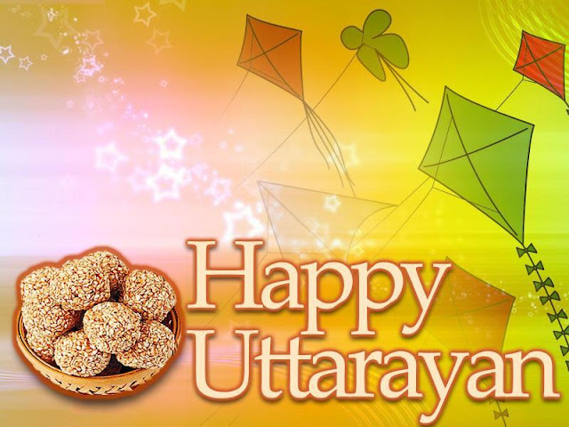 Happy Uttarayan Wallpaper