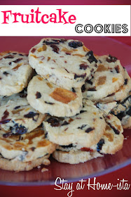 fruitcake cookies, perfect fall Dan winter treat