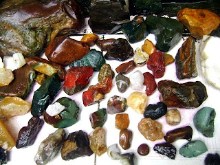 Semi Precious Gems in Klawing River