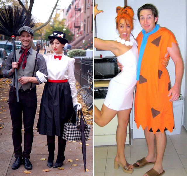 halloween 2015 . Poppins and via Bert Keiko Lynn and  C.R.A.F.T. costumes Wilma couples Mary diy Fred via