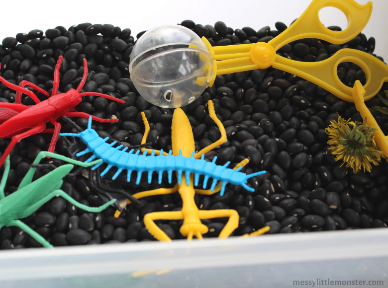 bug sensory bin