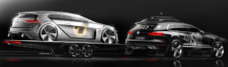 Volkswagen Golf Design Vision GTI Genetic Manipulation