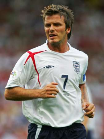 Beckham United on David Beckham In England Team