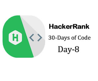 Hackerrank Solution 30-days-of-code