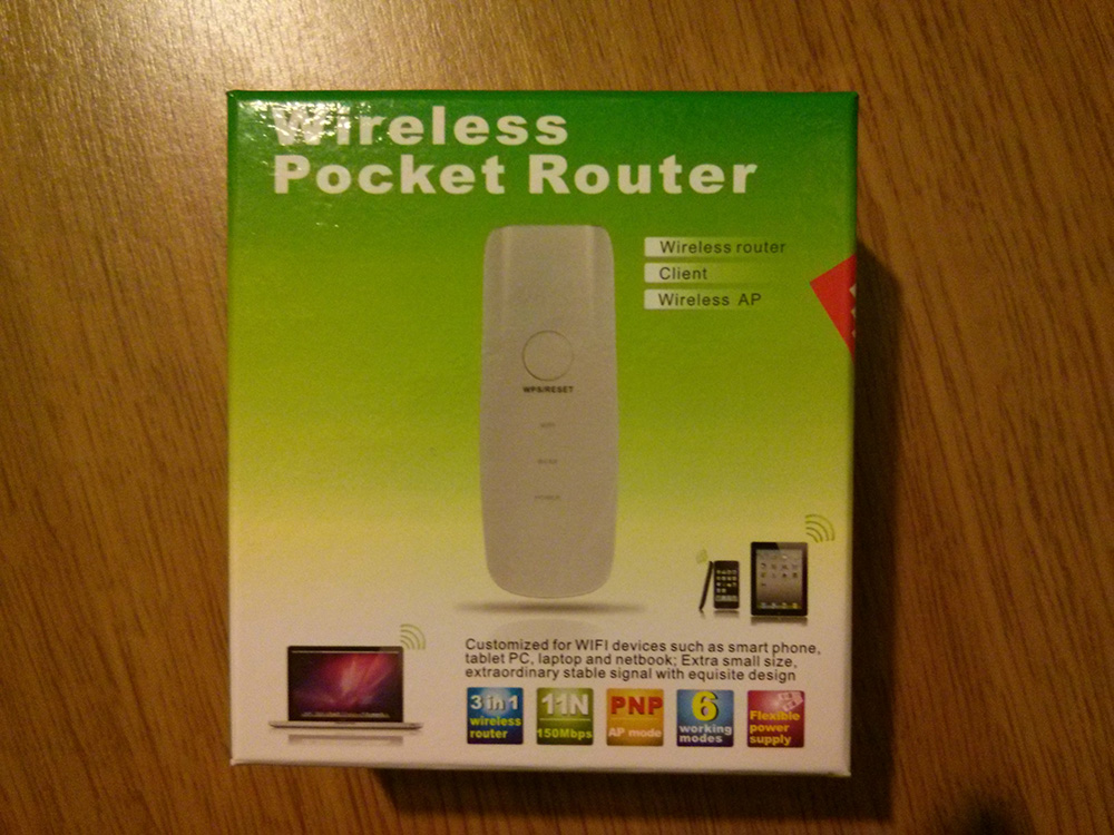Wireless Pocket Router