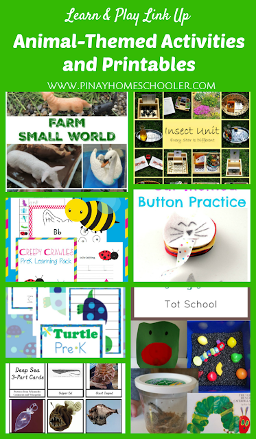 Animal Themed Activities and Printables