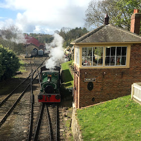 Beamish steam train