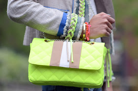 diy,diy inspiration,neon, neon yellow, neon diy,braid,easy braid,rope diy,rope bracelet,neon