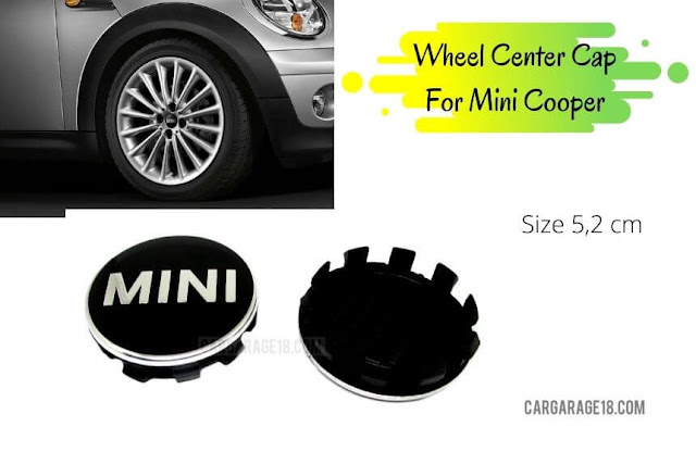 Wheel Center Cap Size 5,2 cm For Mini Cooper