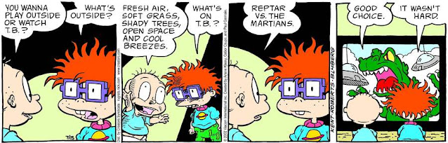 Classic Rugrats Comic Strip for July 15, 2023 | Nickelodeon