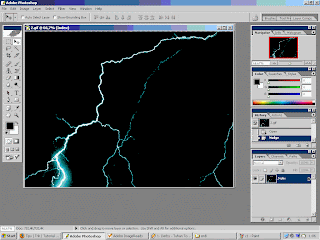 Cara Buat Background Petir dari Photoshop 
