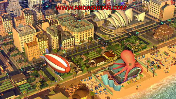 Download SimCity BuildIt Mod Apk v1.25.2.81407 Unlimited Money Gold Key Android Terbaru