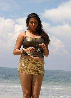 Namitha Latest Hot Beach Side pics
