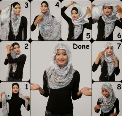 7 Cara Memakai Hijab Segitiga Simpel Modern Terbaru  TUTORIAL STYLE HIJAB