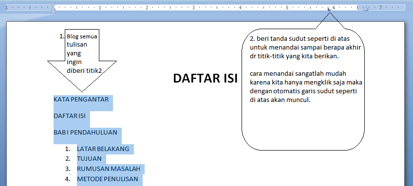 Contoh Daftar Isi Yang Rapi - Contoh SR