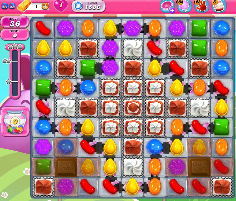 Candy Crush Saga 1586