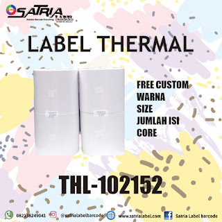 Label Thermal 102152