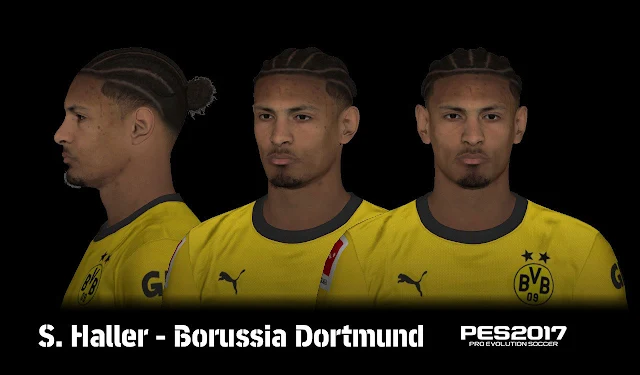 PES 2017 Sébastien Haller Face 2024