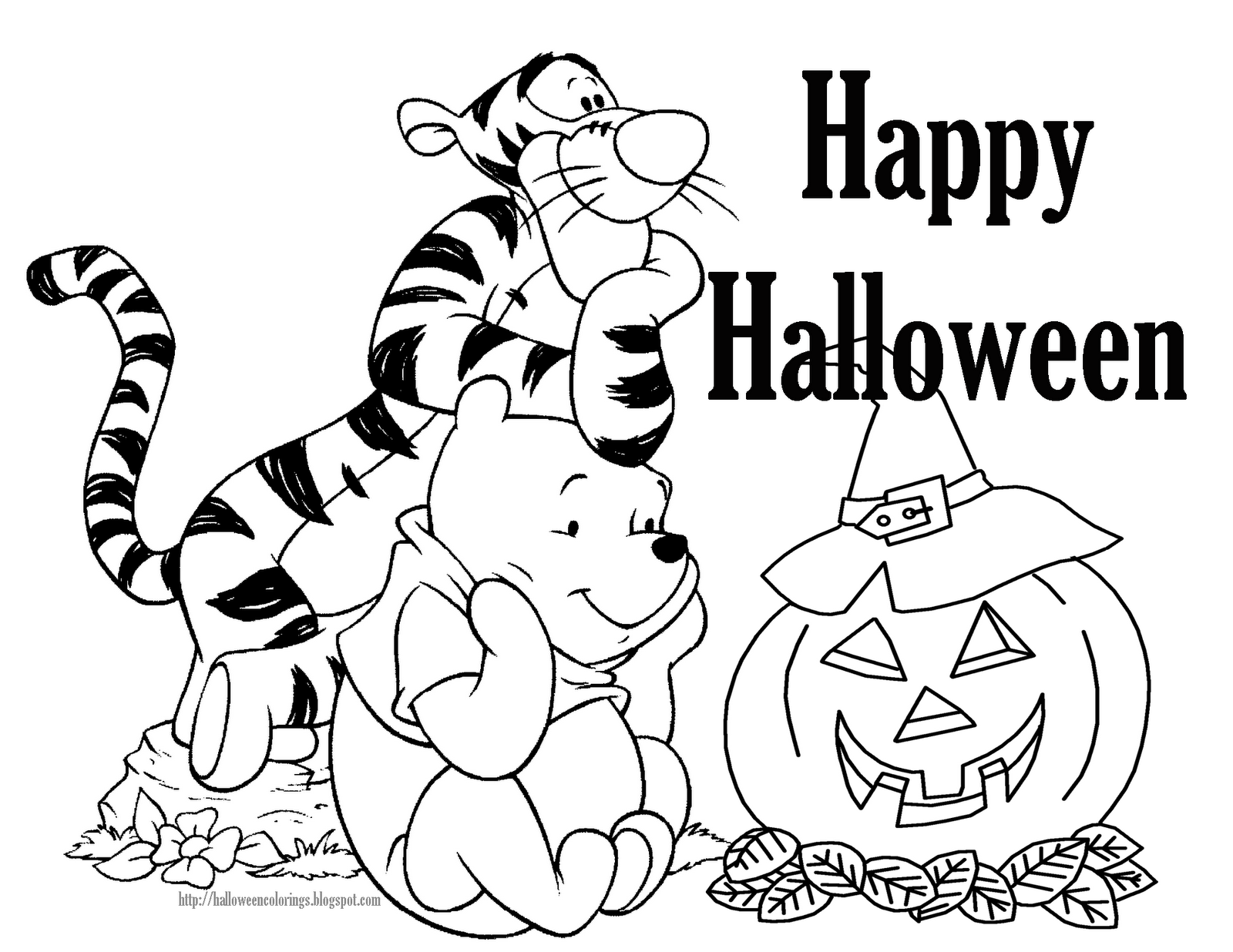 Download Halloween Coloring Pages - Free Printable - Minnesota Miranda