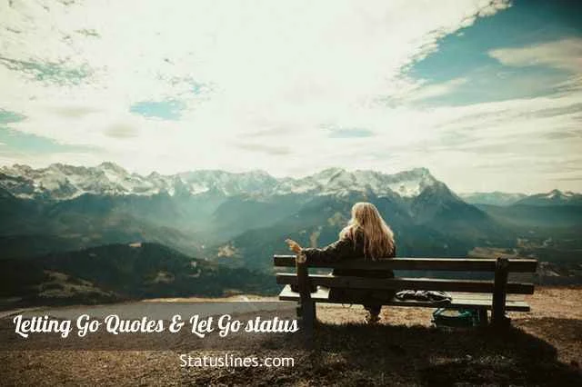 Letting Go Quotes & Let Go status sayings