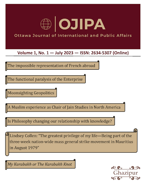 OJIPA Vol. 1, No. 1 Cover