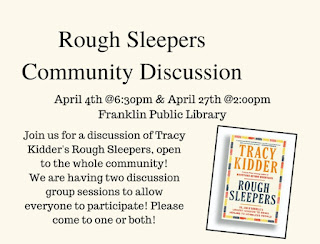 Community Read discussion scheduled for Tracy Kidder's 