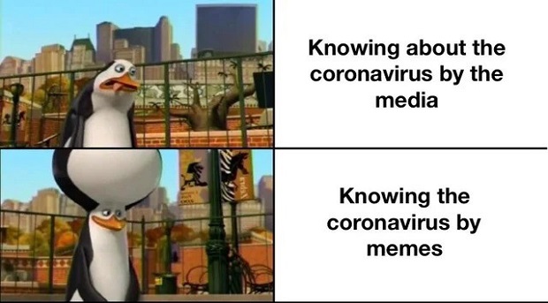 Memes sobre el Coronavirus COVID-19