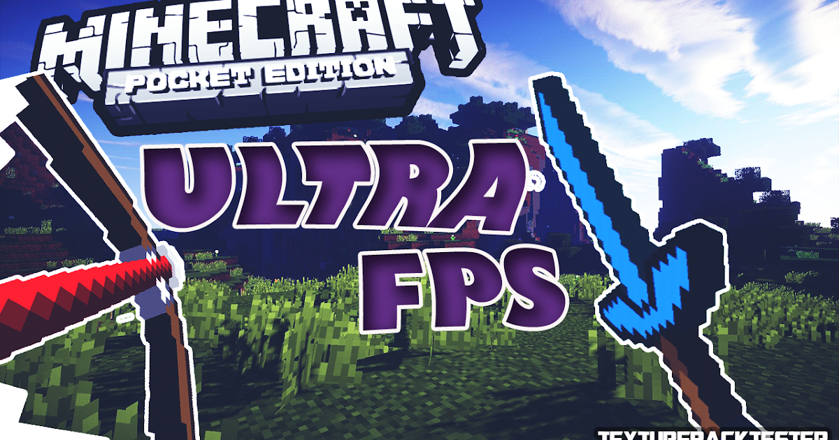 BEST ULTRA FPS MINECRAFT PE TEXTURE PACK EVER MADE IN THE ...