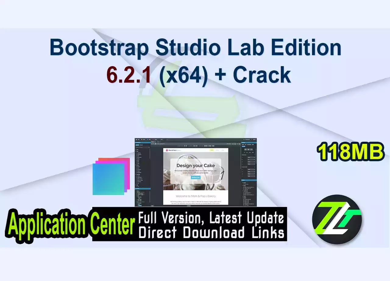 Bootstrap Studio Lab Edition 6.2.1 (x64) + Crack