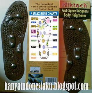 sandal peninggi badan Nicktech