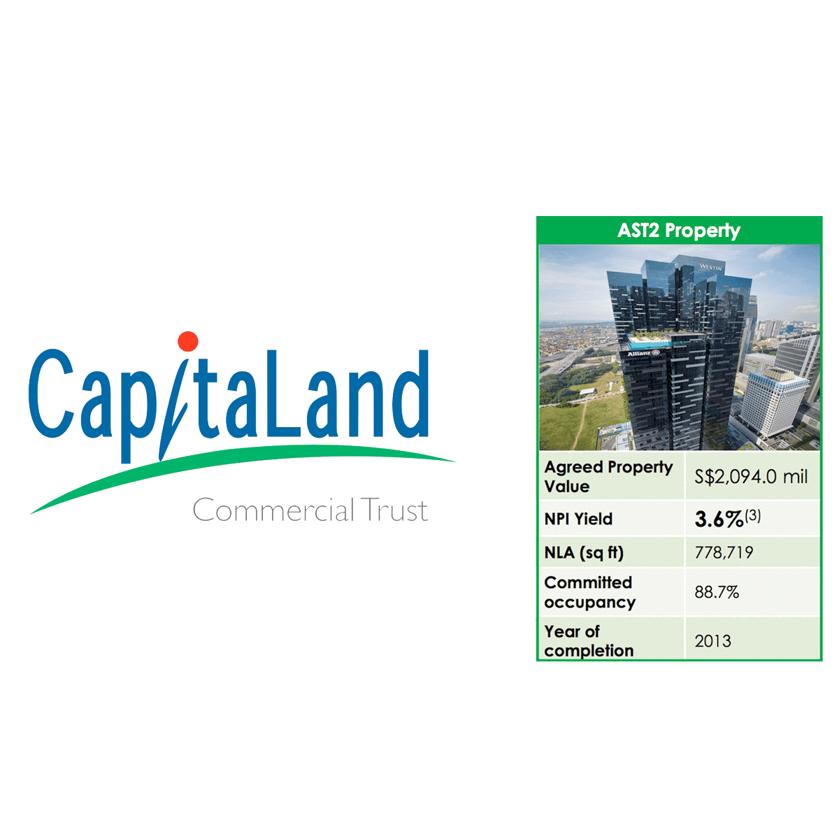 CapitaLand Commercial Trust - Phillip Securities 2017-09-22: Breakthrough Into Marina Bay