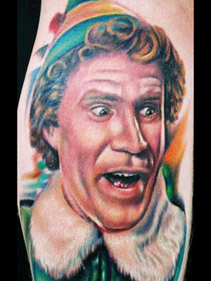 celebrity-tattoos. The most famous people on the face 