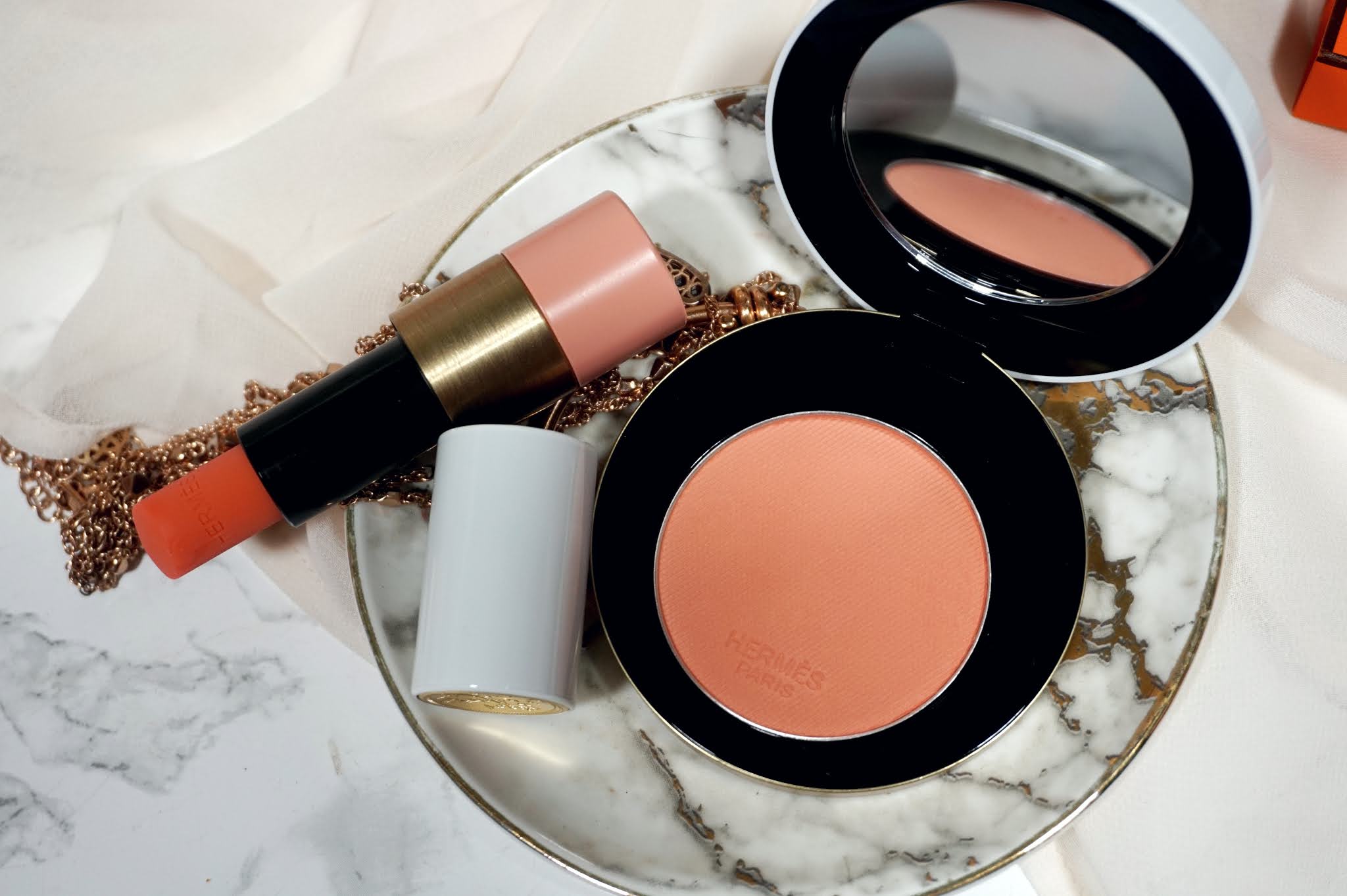 Hermès Rose Hermès - Silky Blush Powder Review and Swatches