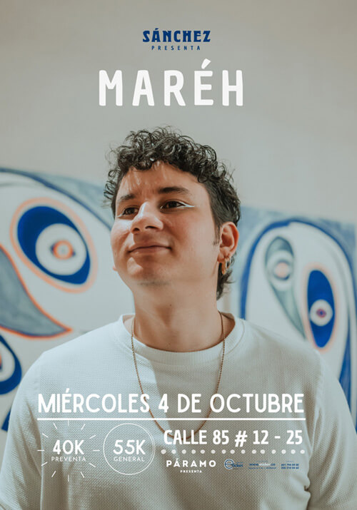 Concierto de MARÉH en Bogotá 2023 | CERVECERÍA SÁNCHEZ