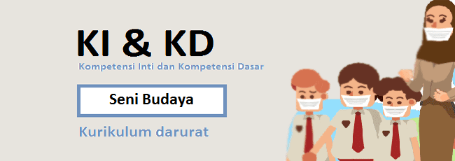 KI KD Seni Budaya dan Prakarya SD/MI Kelas 5 Kurikulum Darurat