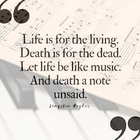 10 (Pinnable) Quotes About Death that Celebrate Life | Langston Hughes