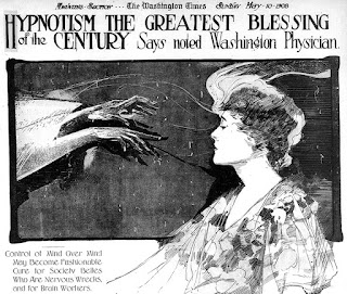 "Hypnotism the greatest blessing of the century says noted Washington physician."