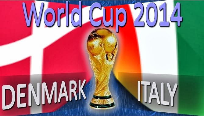 Denmark vs Italy World Cup 2014