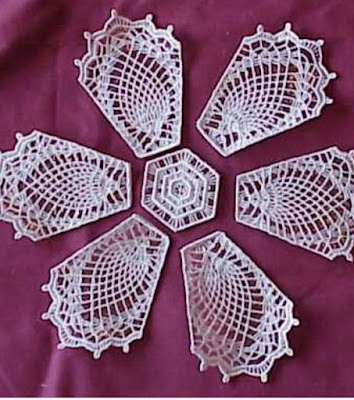 crochet napkins patterns