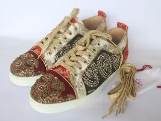 Christian Louboutin X Sabyasachi Sneakers
